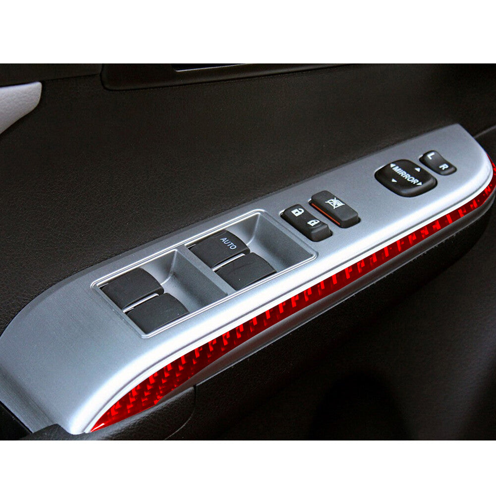 Carbon Fiber Center Console Panel Cover Trim for for Honda for Civic 1992-1995 2DR v