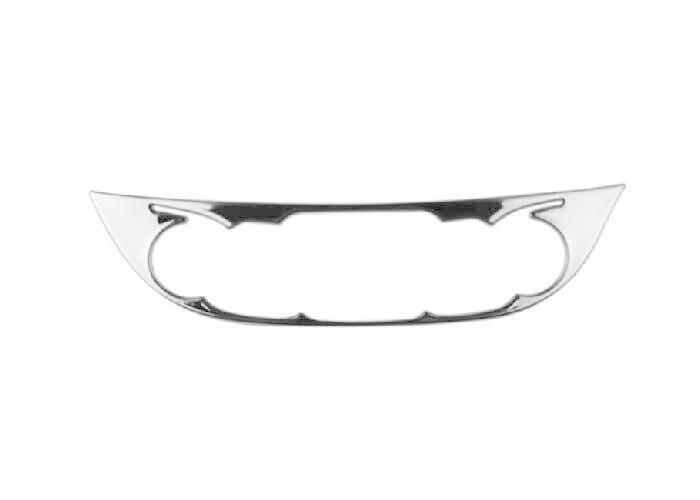 for Chevrolet Malibu 2016-2021 Chrome Steel Console AC Button Control Frame Trim