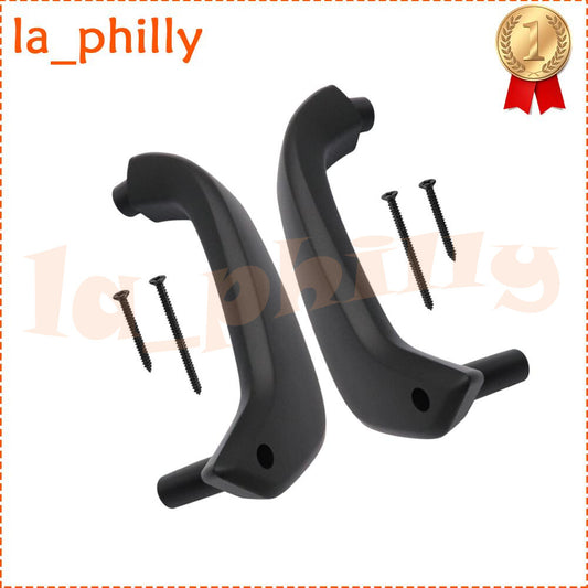 2x Right + Left Door Pull Handle For 2011 2012 2013-2020 for Ford Fiesta Black