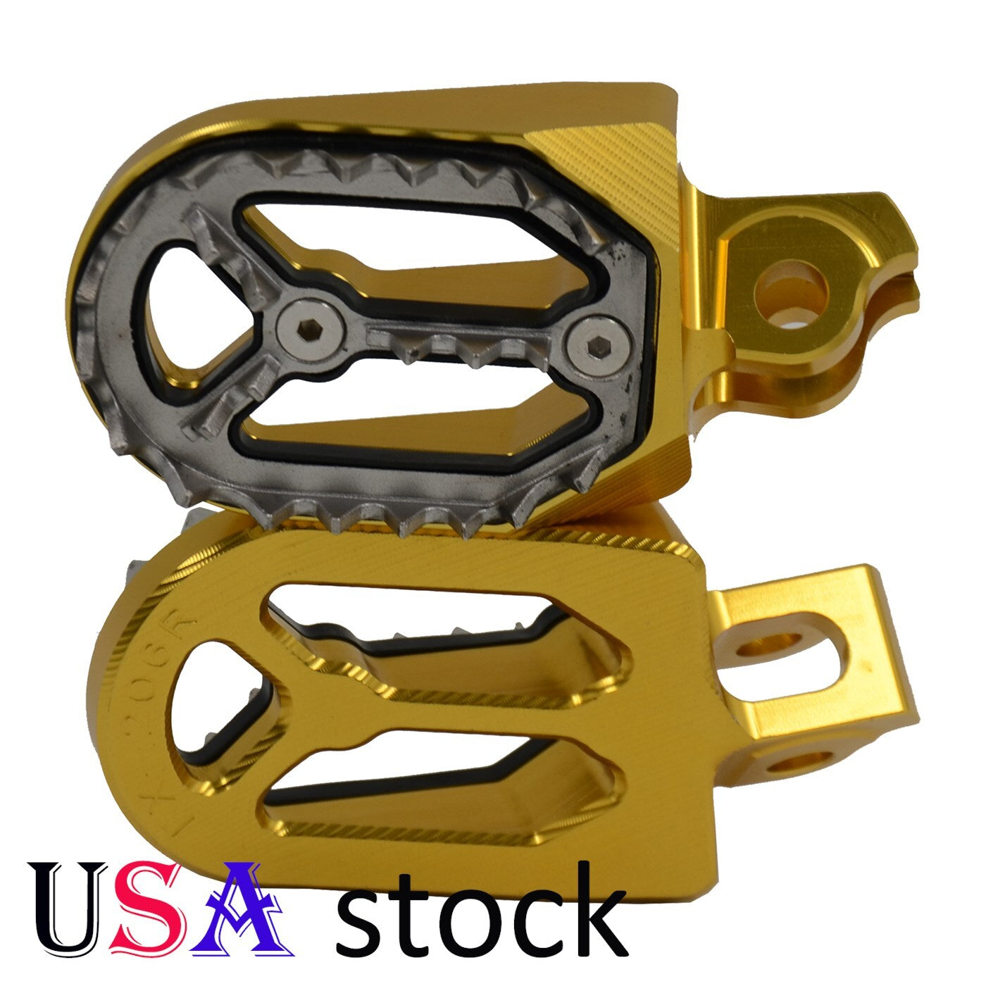 US Fat Foot Pegs Footrests peg for Suzuki RMZ 250/450 2010-2022 RMX450 Q