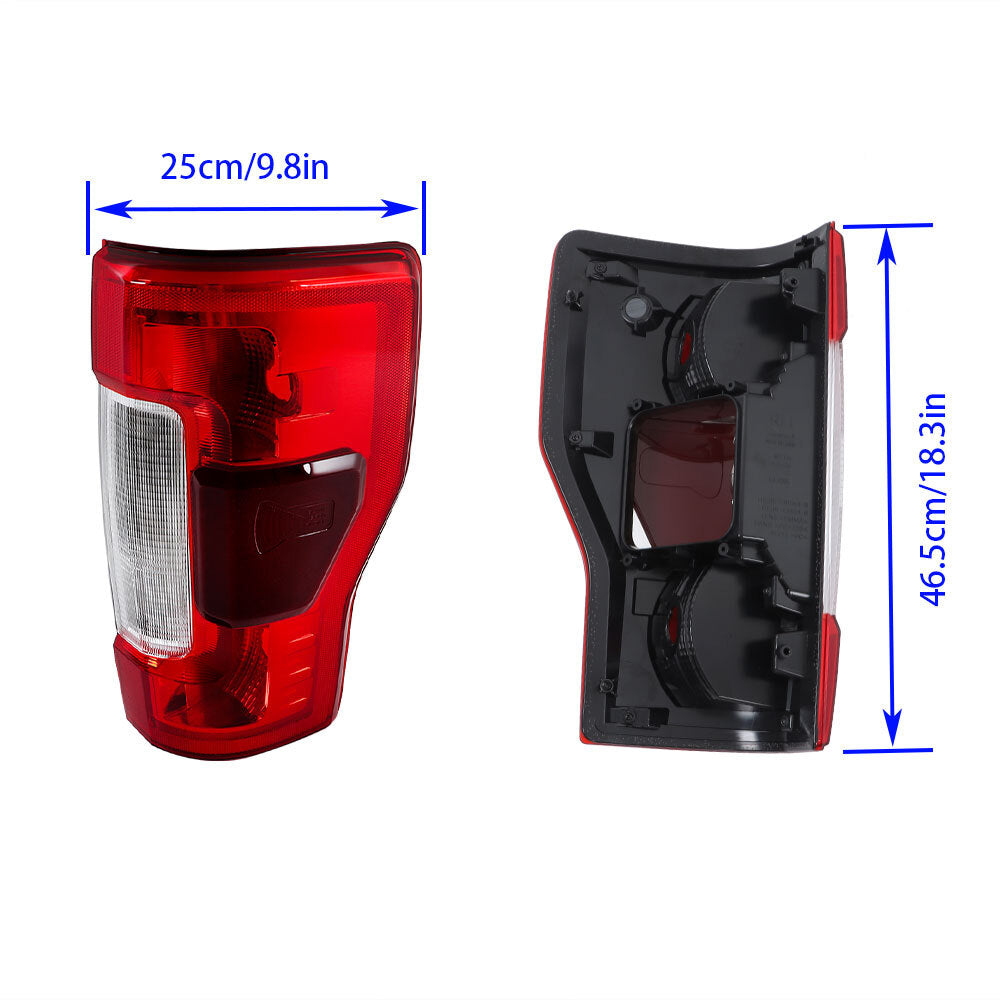 Taillights suitable for 17-19 /350 halogen with blind spot monitoring for passenger's right rear side. n