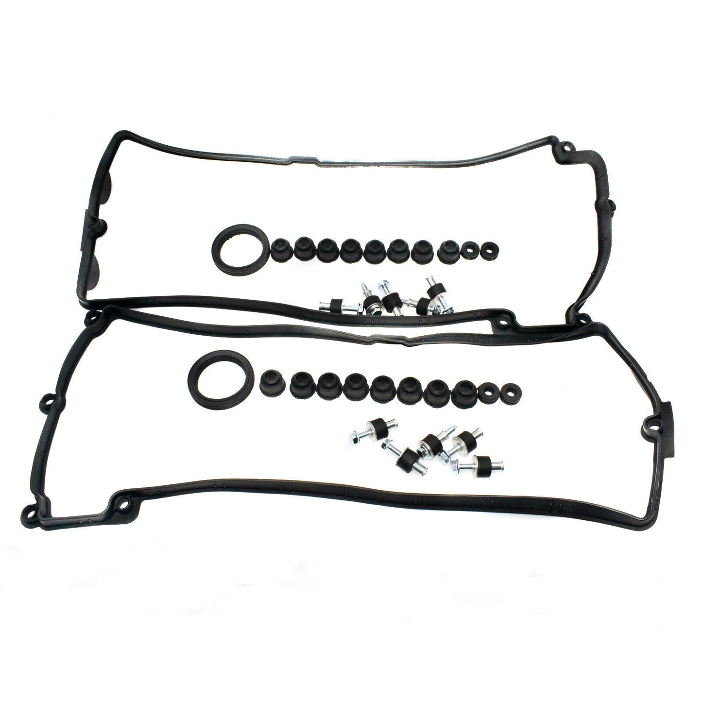 for BMW 545i 550i 650i 745i 750i X5 Valve Cover Gasket Set LH  RH 11127513194