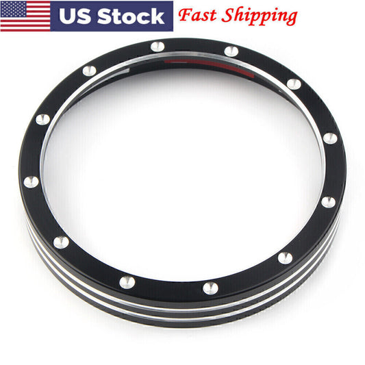 Motor Speedometer Gauge Bezel Trim Ring for Harley Sportster XL883 XL1200