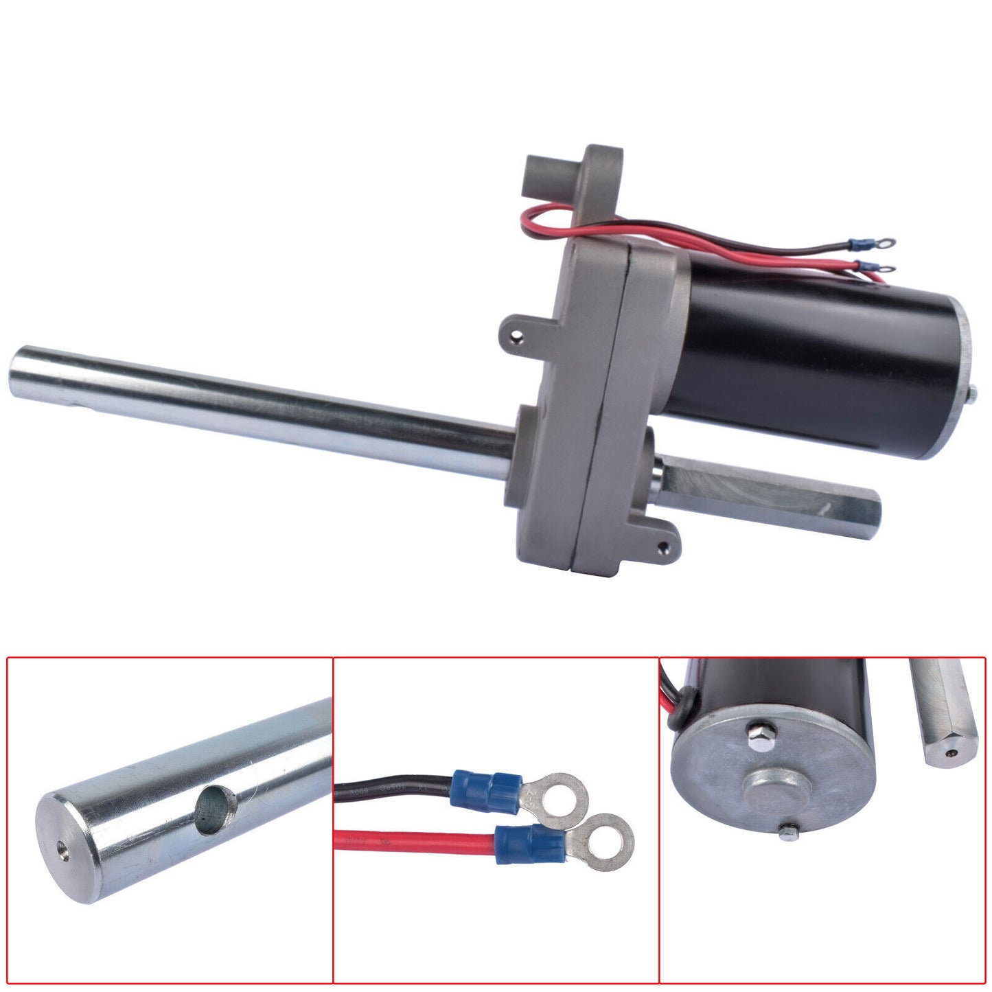 Replacement Gear Motor for Bulldog Electric Powered-Drive Kit 1046131 500370 Q