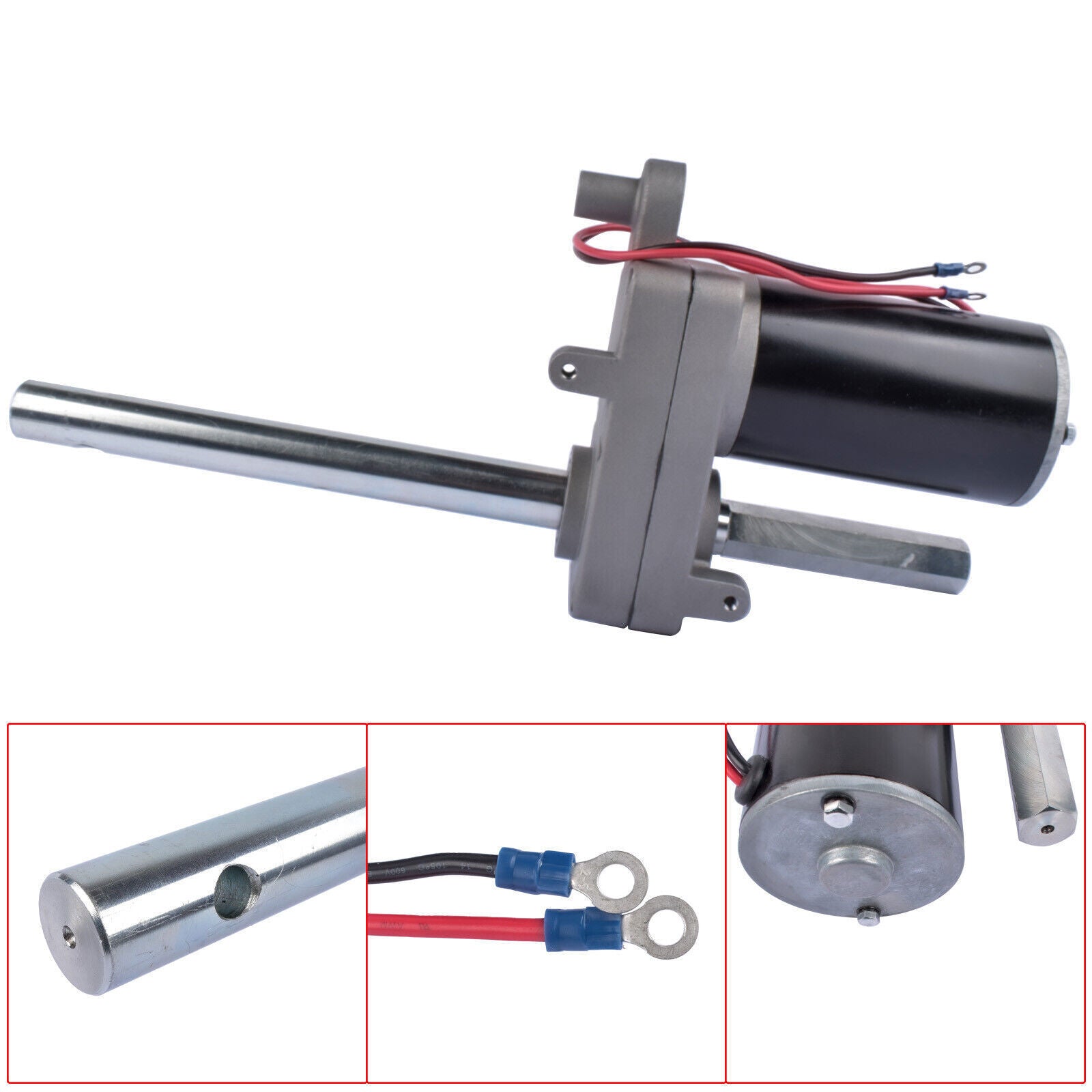 Replacement Gear Motor for Bulldog Electric Powered-Drive Kit 1046131 500370 Q