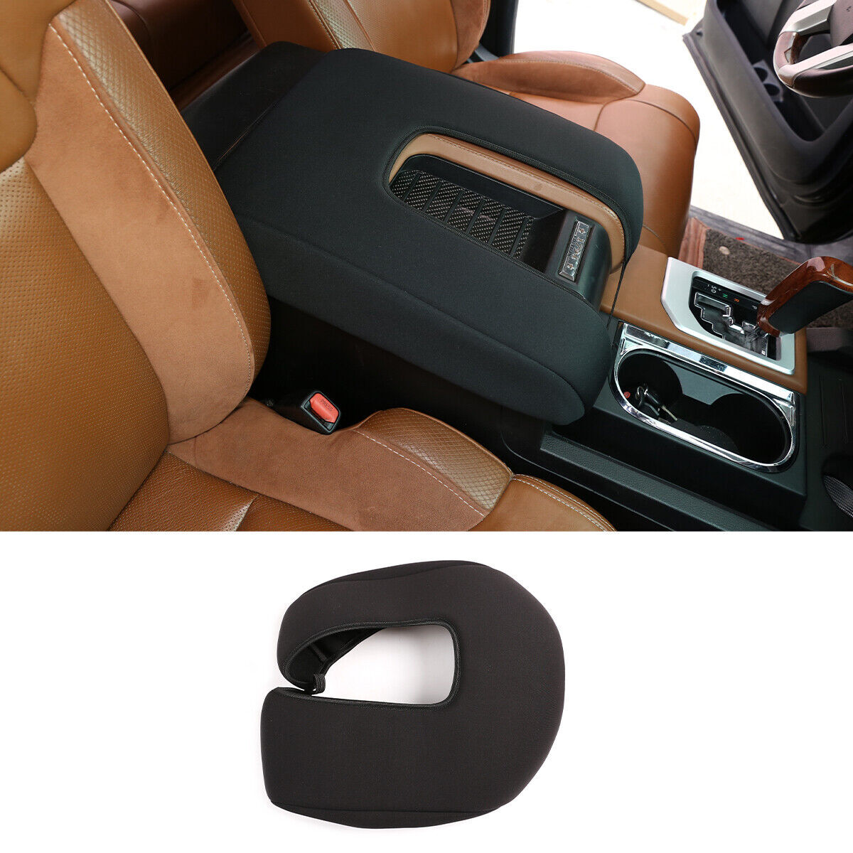 ABS Center Armrest Storage Box Trim Tray with for Range Rover Sport 2023+- v