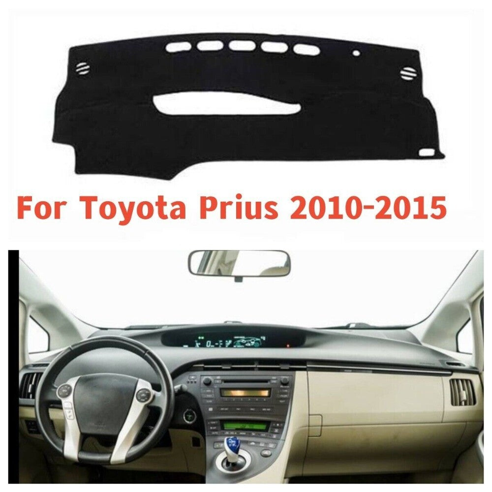 DASH COVER MAT DASHBOARD FOR Prius 2010-2015 Black Accessories New n
