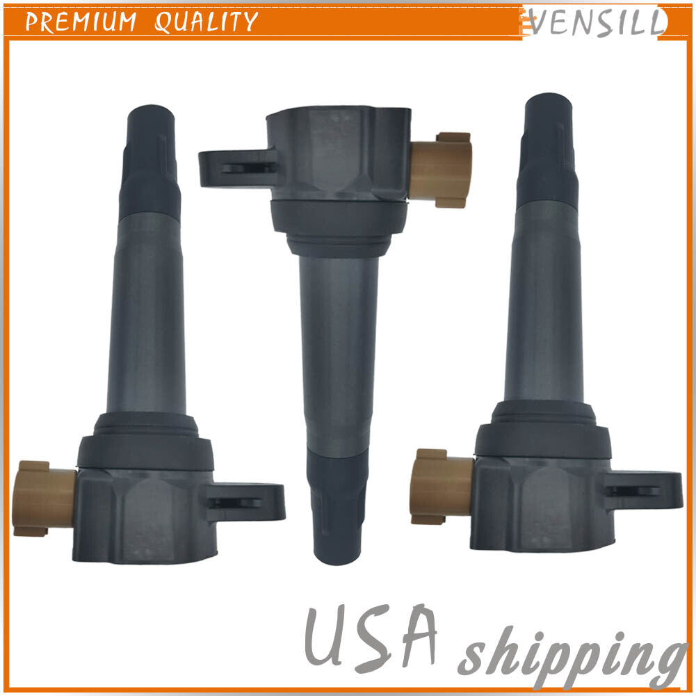 3Pcs Ignition Coil 420666140 For Ski-doo Renegade 600 Sport ACE Sea-Doo GTX 300