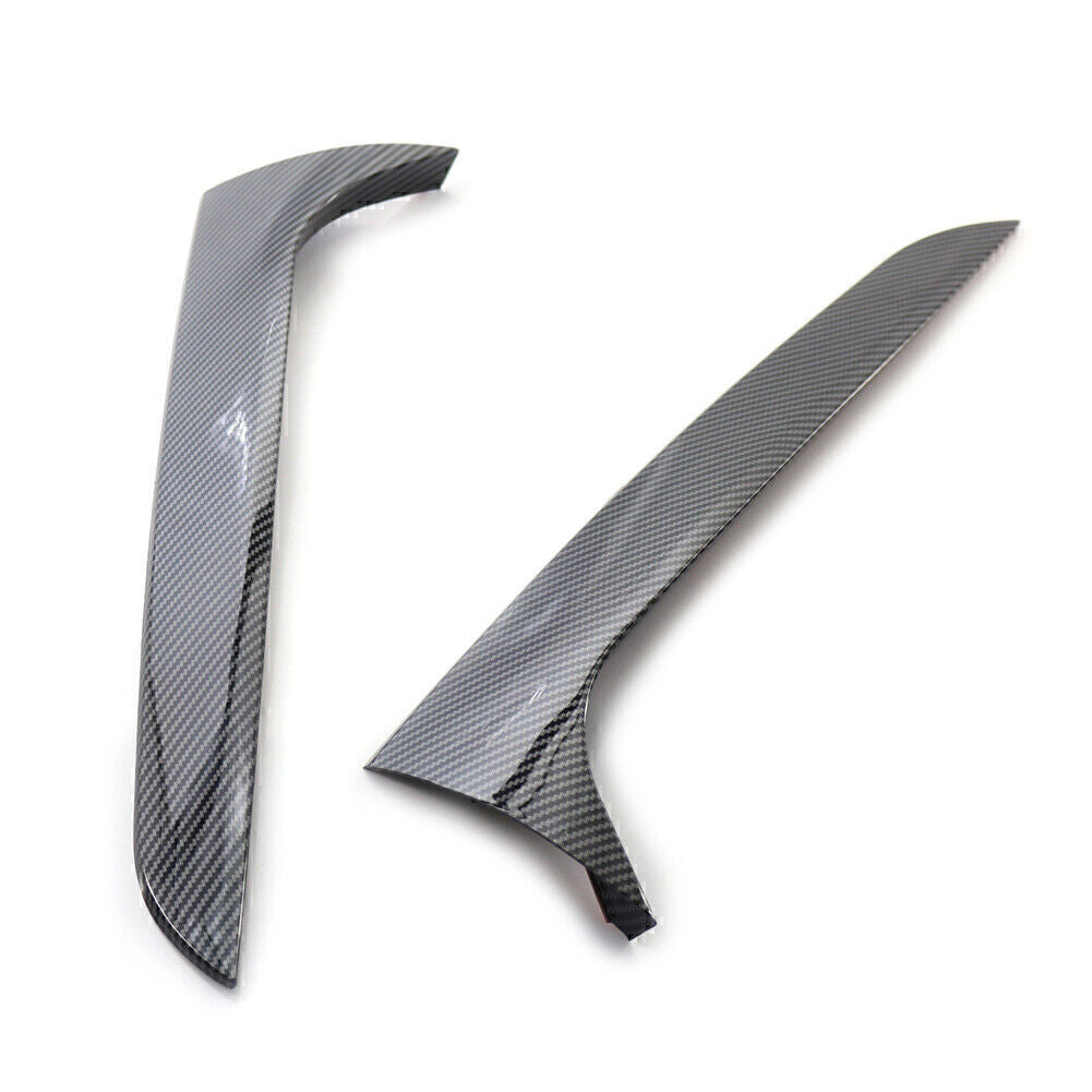 Rear Window Side Spoiler Canard Splitter for Audi A4 B8 Allroad Avant 2009-2016