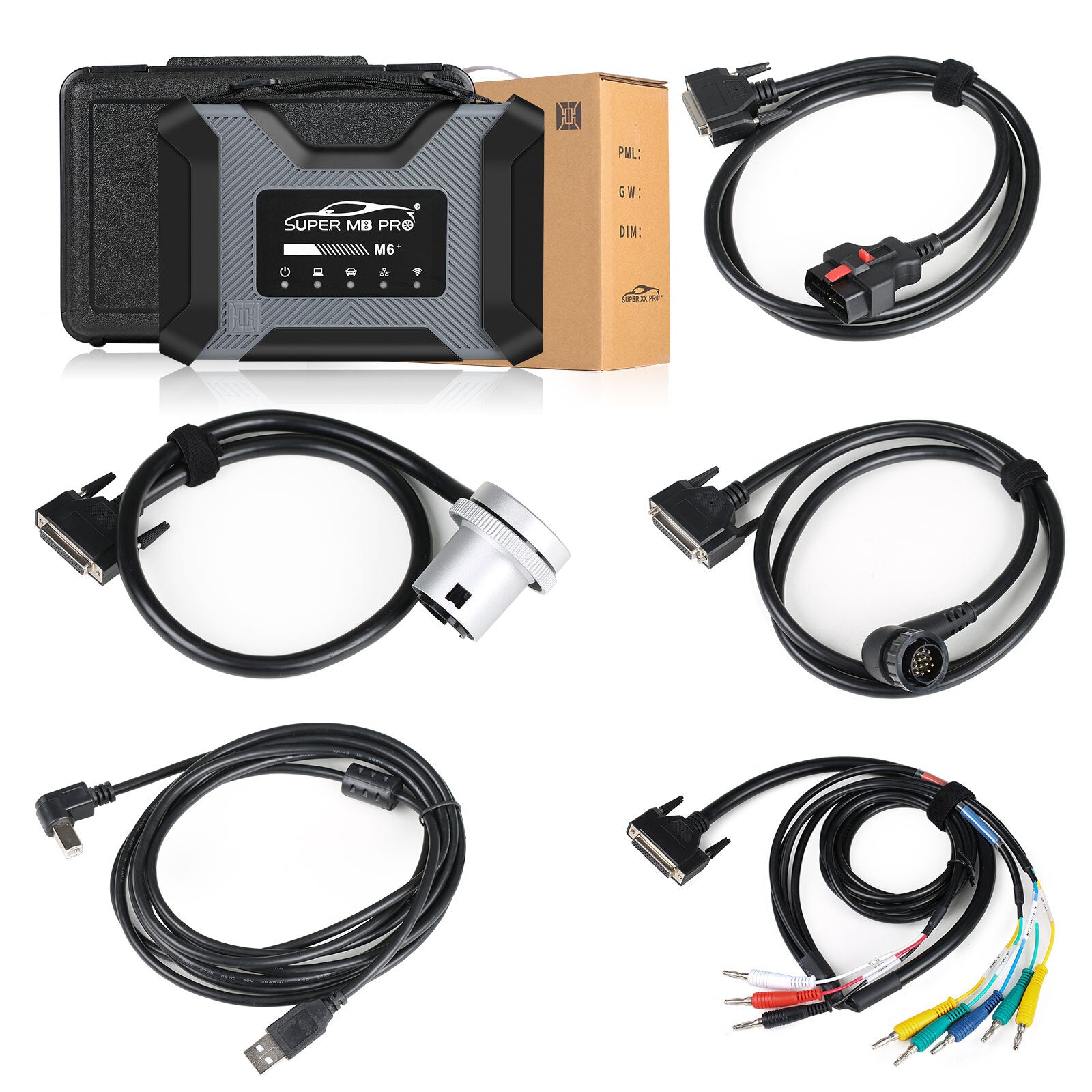 Super MB Pro M6+ Full Version DoIP for Benz Diagnostic Scanner +SSD M6+ 2024.6