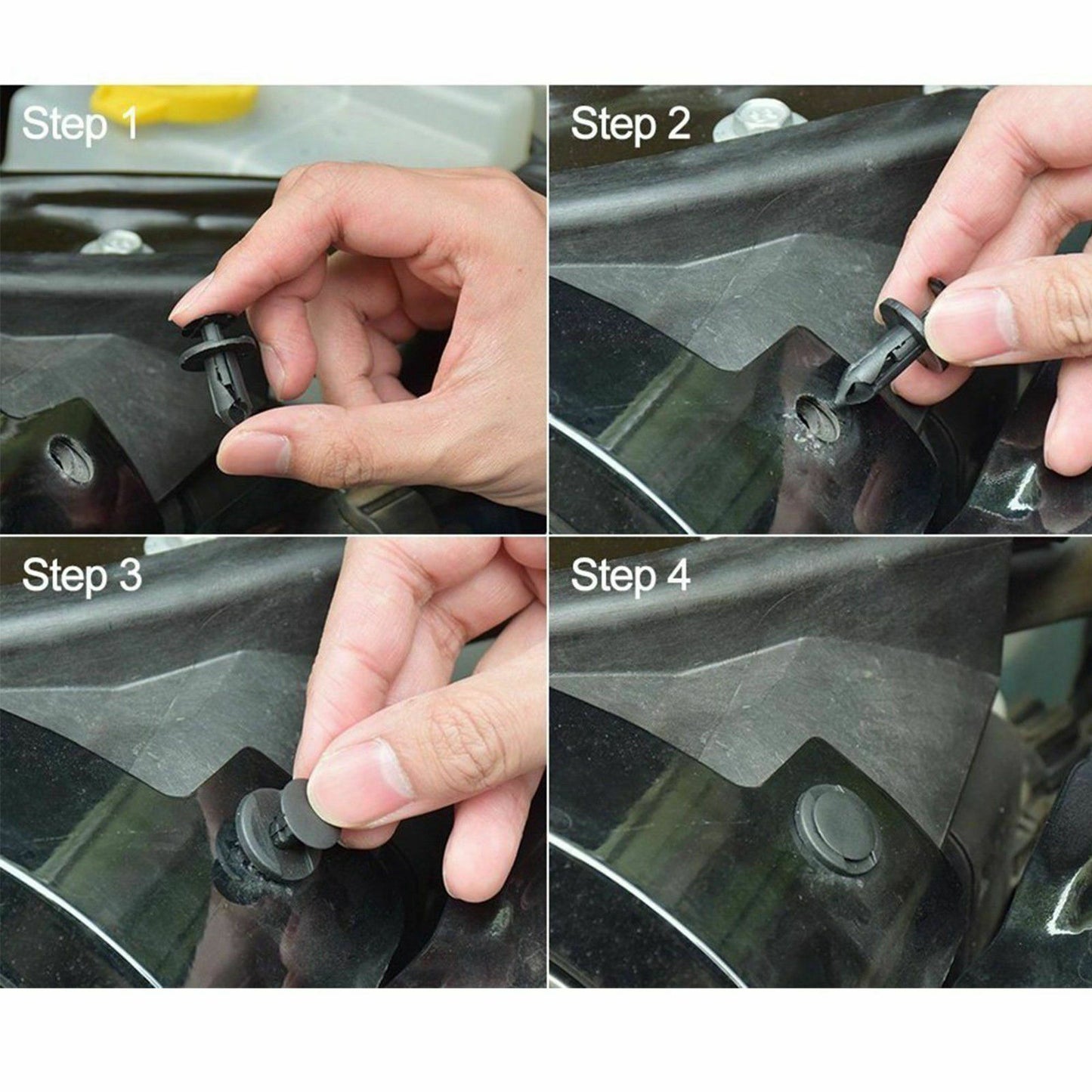 40x Automotive Body Plastics Sales Rivets Wheel Chassis Liners Fasteners Decorative Molds