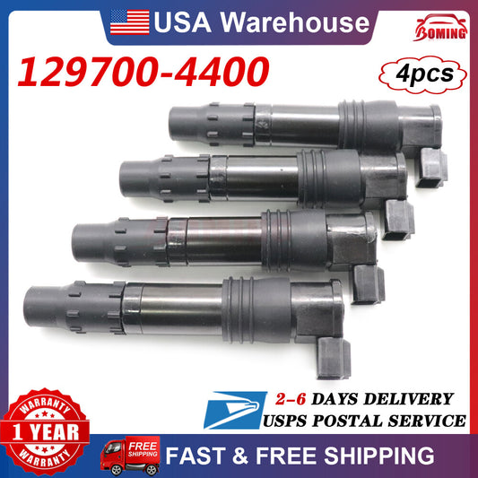 4PCS 129700-4400 Ignition Coils Packs for Suzuki Hayabusa GSX1300R 99-09 11-17 Q