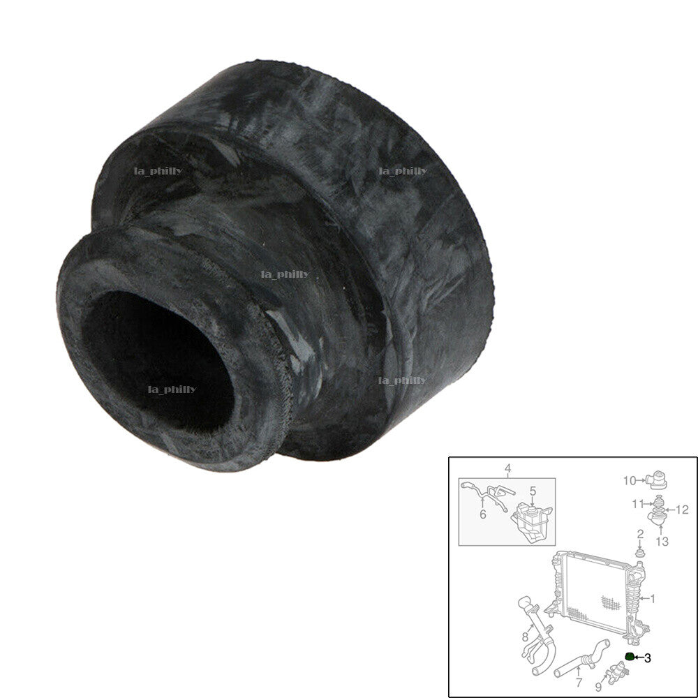 Lower Right/Left Radiator Insulator Bushing for Ford for Mustang Thunderbird for Lincoln