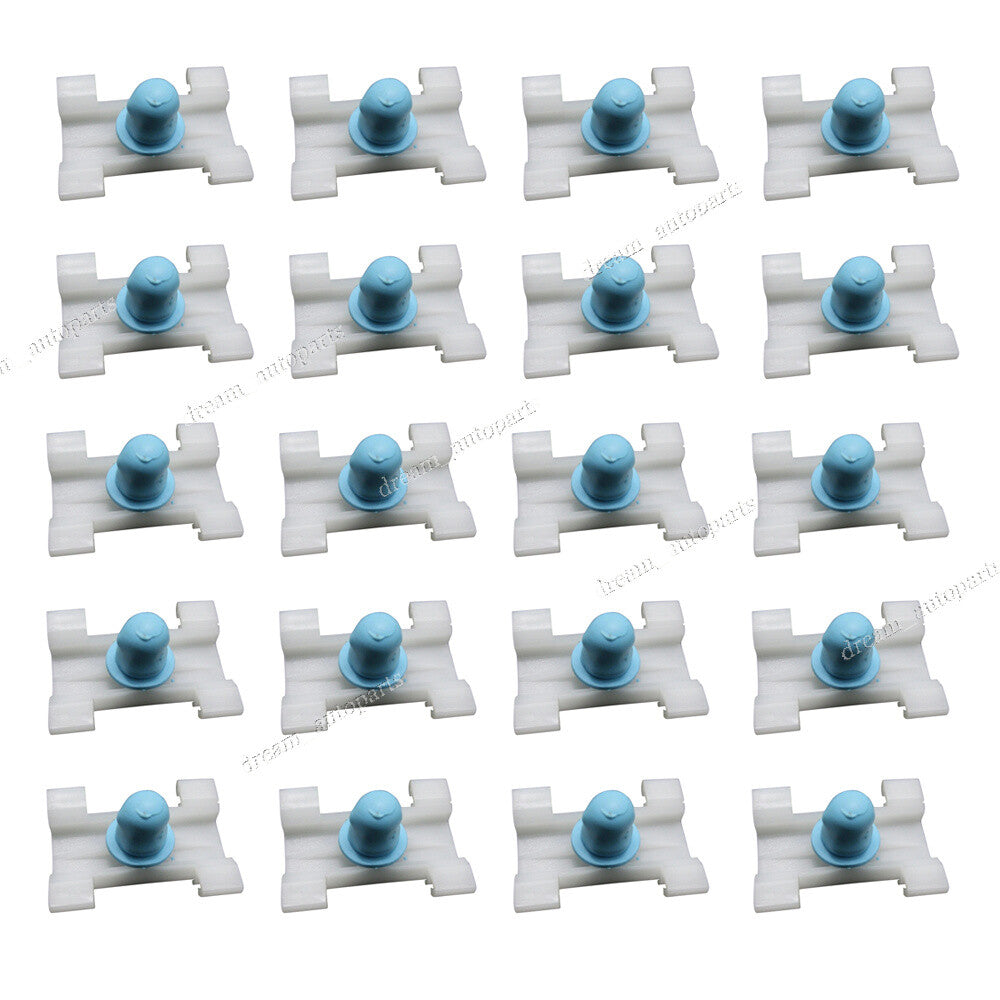 30x Door Fender Moulding Retainers Clip Rubber Cap Fits for BMW E38 E39 51138166675