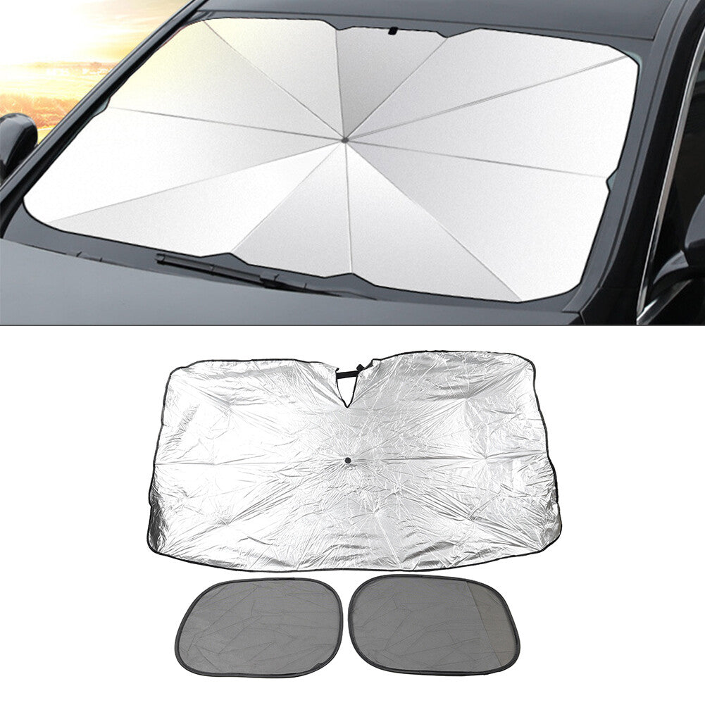 Car Windshield Shade Foldable Umbrella Front Window Cover Visor Umbrella