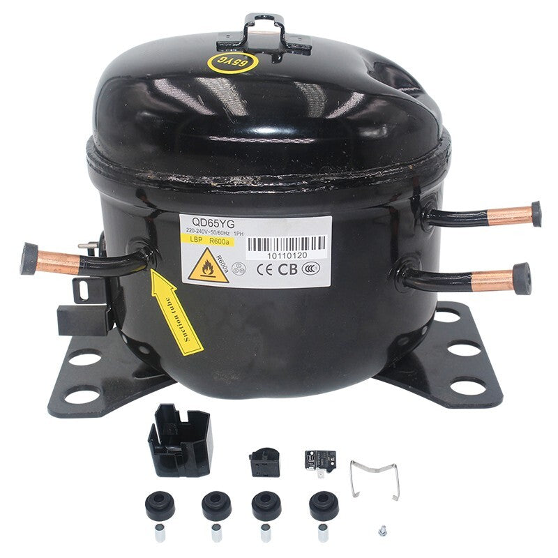 220V240VCar Refrigeration Air Compressor Fridge Freezer Marine SolarR600a QD65YG