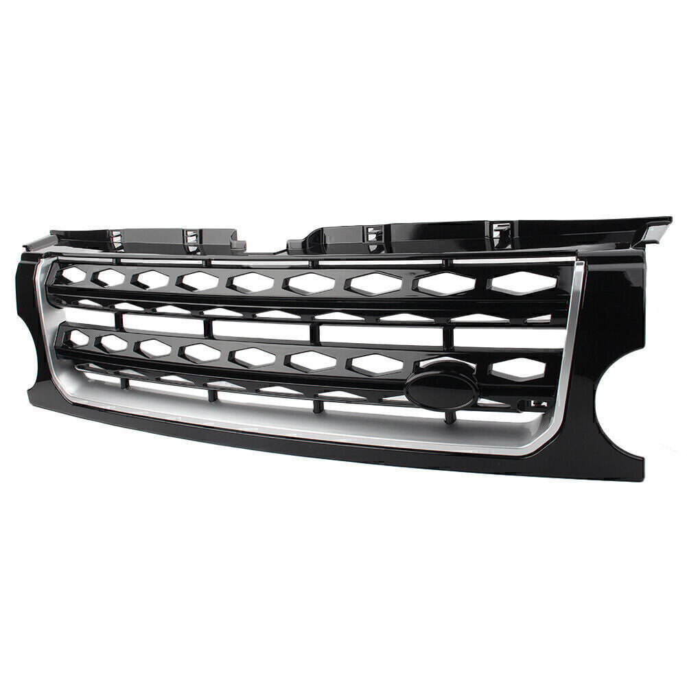 1X Car Kidney Part Hood Black Grille Fit for Land Rover Discovery LR3 2005-2009 08