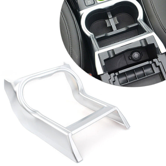 Chrme Water Cup Holder Drink Holder Cover Trim Fit for Subaru Forester 2019 2020
