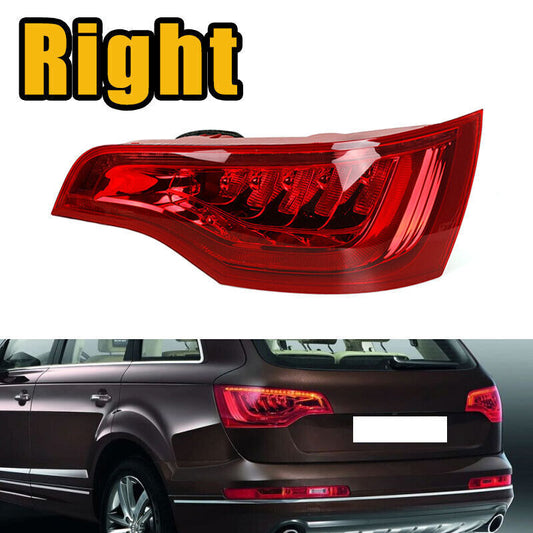 Right Rear Tail Light Red Lens Brake Stop Light Fit for Audi Q7 2010-2016 LED Q