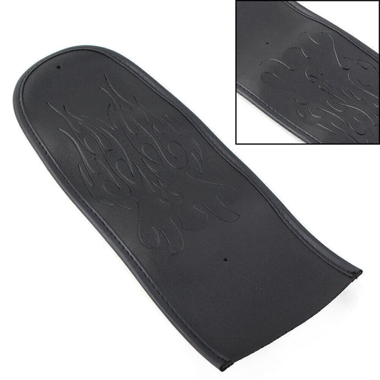 for Harley Dyna Fat Bob Street Glide Flame Stitch Rear Solo for Seat Fender Bib Pad