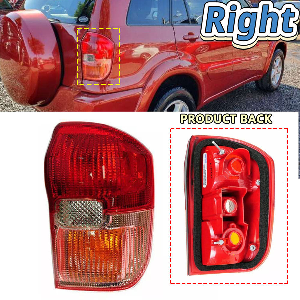 Right Rear Brake Light Lamp Taillamp Passenger Side For Rav4 2001-2003 v