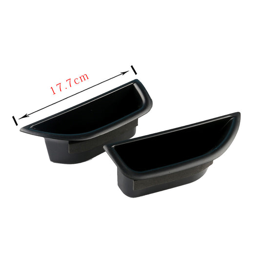 Rear Left  Right Side Door Storage Armrest Box for W212 E-Class 2010-2014 Black Q