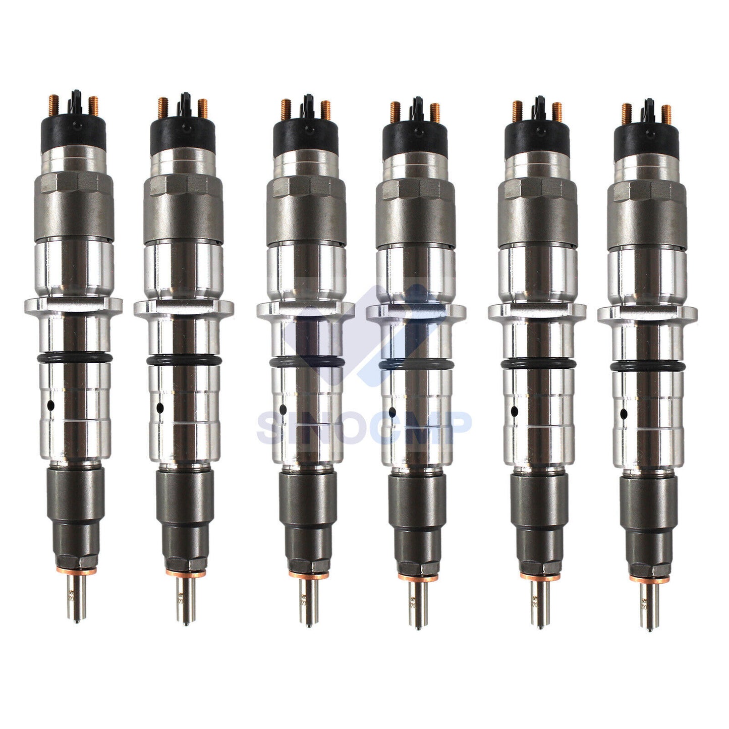 6PCS Diesel Fuel Injector 3976372 For QSB5.9 QSB6.7 QSB8.9 Engine