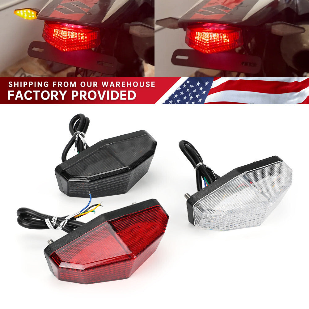 for SUZUKI DRZ 400 SM DRZ 400 S DR-Z 400E DRZ400S Integrated LED Tail Light Q
