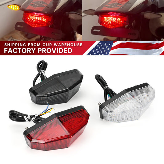 for SUZUKI DRZ 400 SM DRZ 400 S DR-Z 400E DRZ400S Integrated LED Tail Light Q