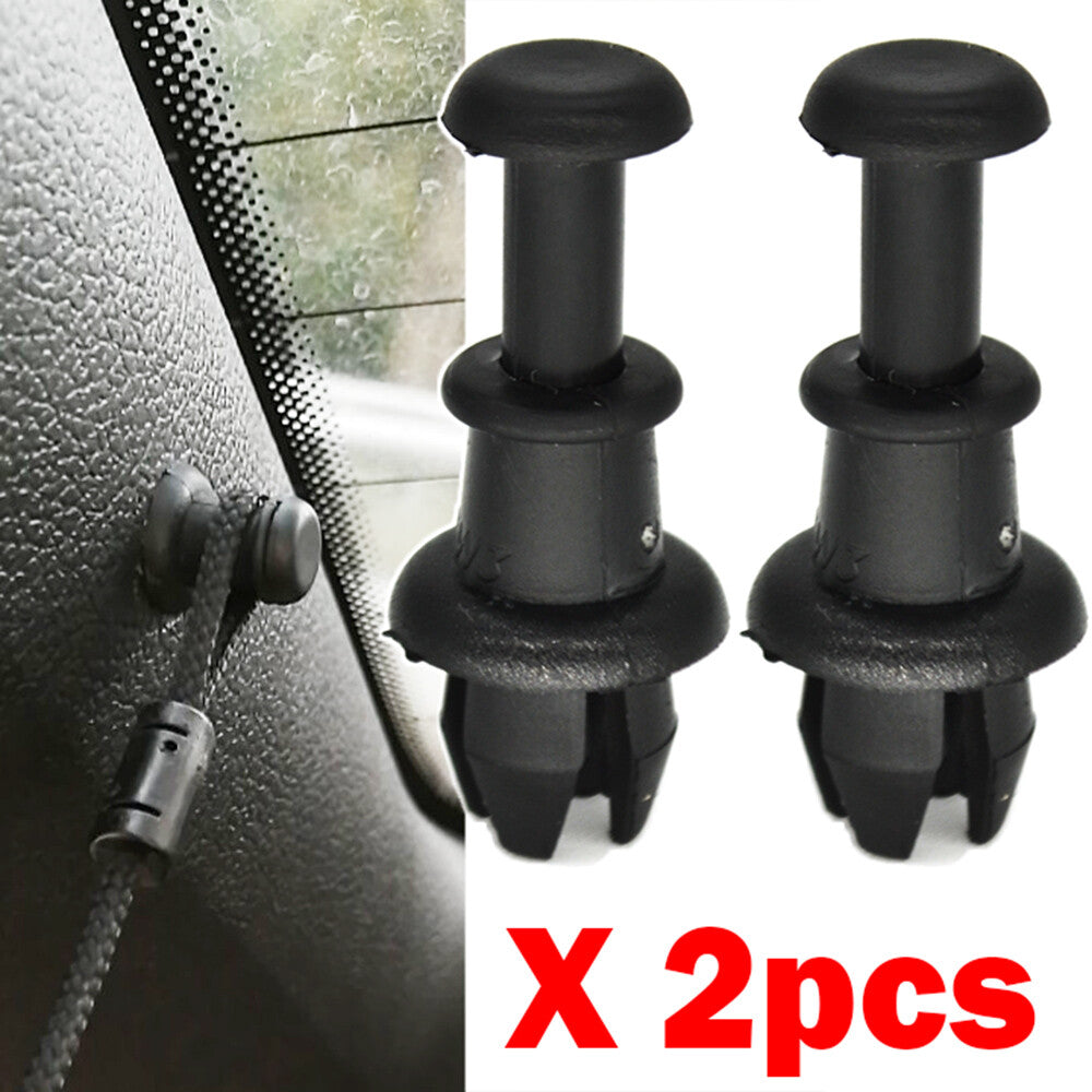2X Parcel Shelf Tray String Clips Hook Pivot for VW GOLF5 /mk6 Tigaun 5N Polo UP