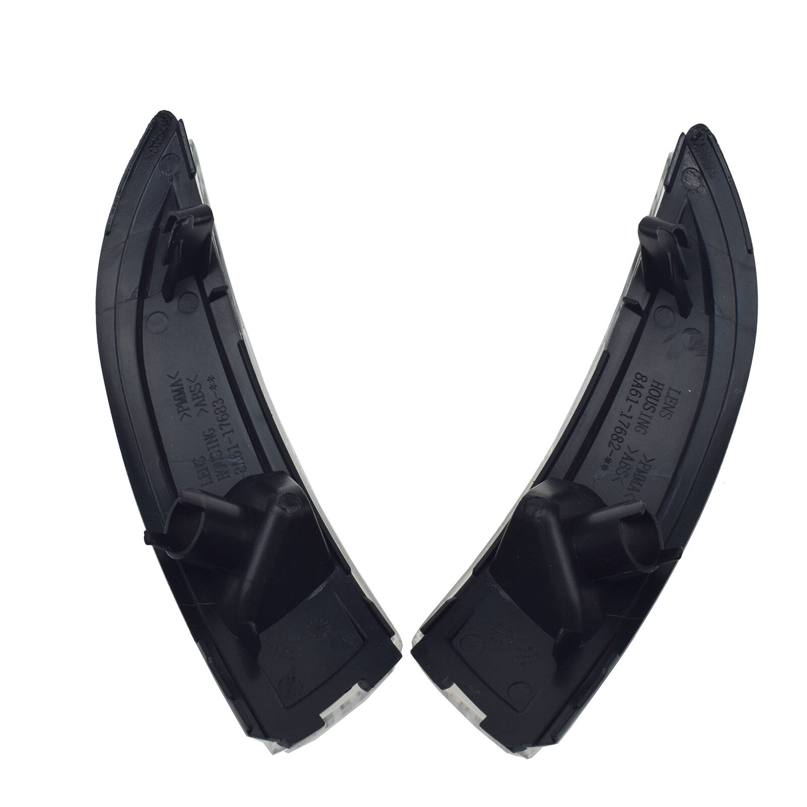 Left and right rearview mirror turn signals for Fiesta 2008 - 2017 with bulbs. n