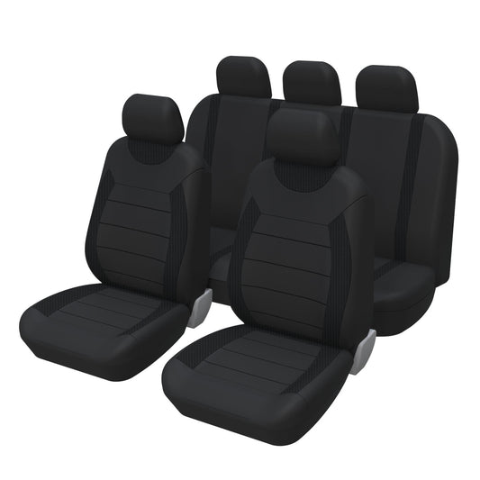 Car for seat covers suitable for 5-seater cars, trucks, SUVs, and vans - universal protective padding made of polyester fiber - n