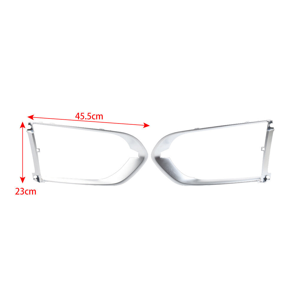 Fog Lights Fog Lamp Molding Frame Bezel Cover for Jaguar F-Pace R Sport 16-20 20