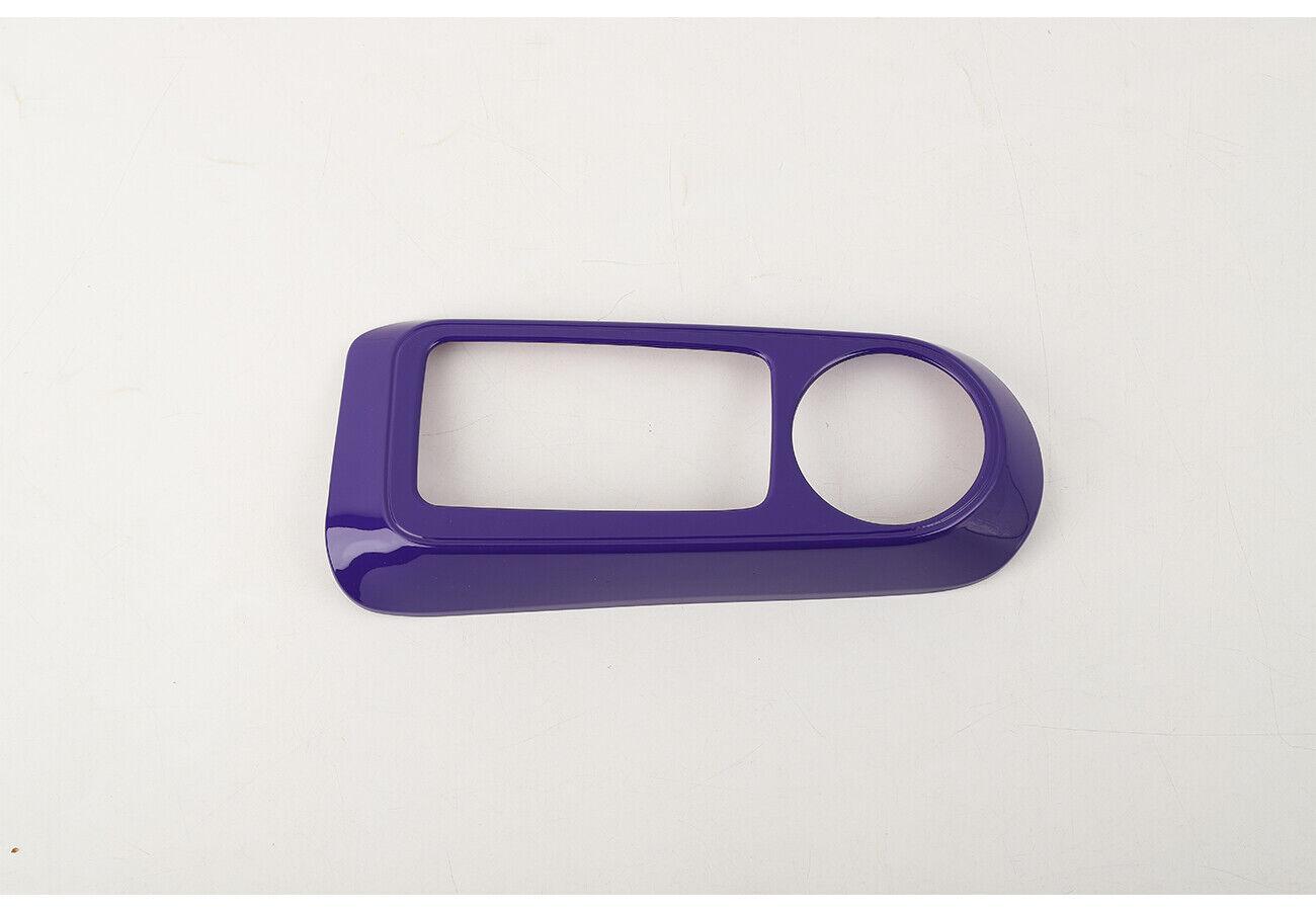 for Ford Bronco 2021-2023 Purple Inner Console Gear Shift Panel Cover Trim Decor