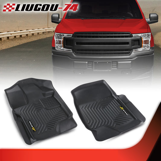 All-weather floor mat lining suitable for 2015-2024  for ford  F-150 F150 Super Crew cab. Q