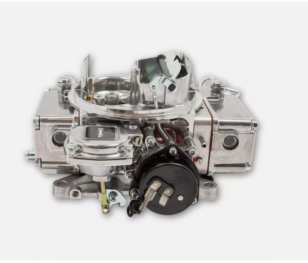 Simple and fast fuel burner, 600 CFM, 4150, 4 BARREL, ELECTRIC CHOKE, VACUUM Q