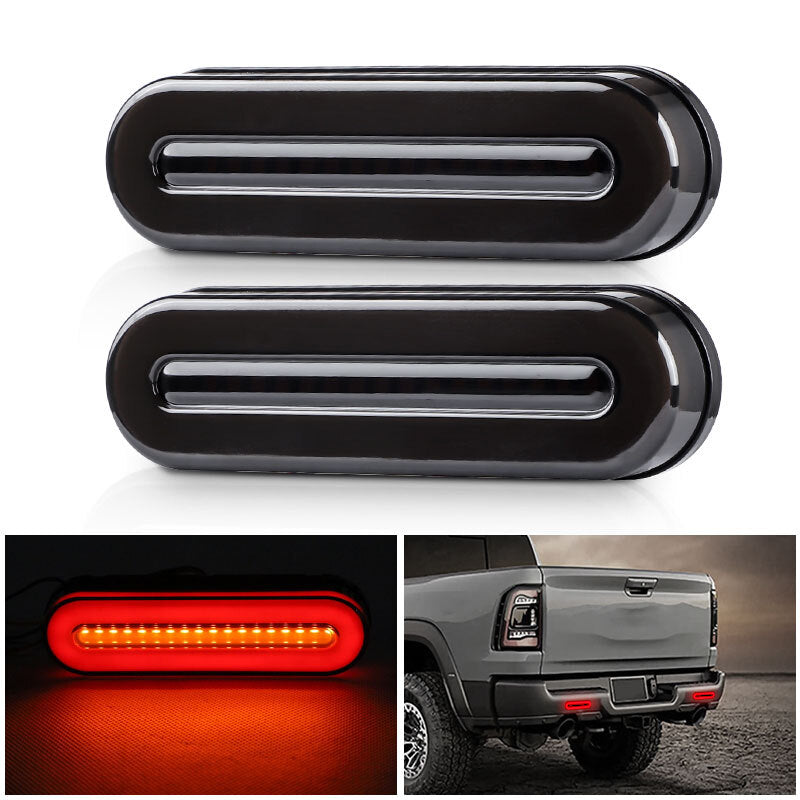 2X Sequential LED Strip Bar Turn Brake Tail Stop Light DRL For Car Truck Trailer
