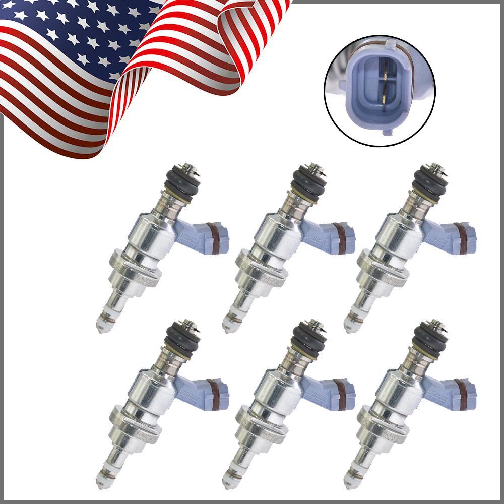 6X Fuel Injector For 07-17 for Lexus LS460 IS350 GS350 LS600h IS F 23250-31030 FJ777