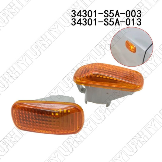 2¡Á Side Marker Light Cover 34301-S5A-003 for Honda for Civic for Acura RSX Integra TypeR