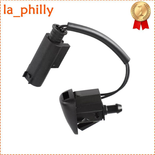 For 2004-2010 5 Series E60 E61 Windshield Wiper Water Jet Washer Nozzle Black
