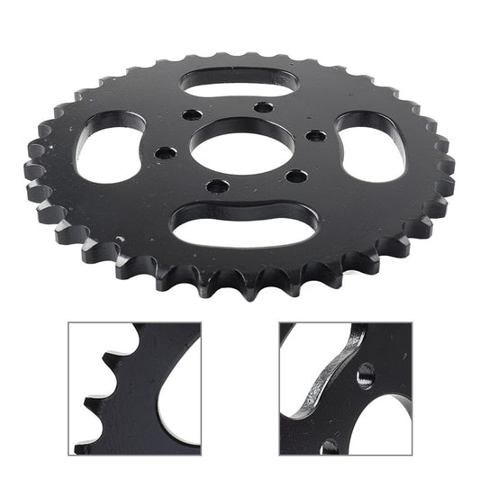 For ATV UTV Rear Chain Plate 530 35T 6 Hole TAOTAO GY6 150 250CC Sprockets Parts Q