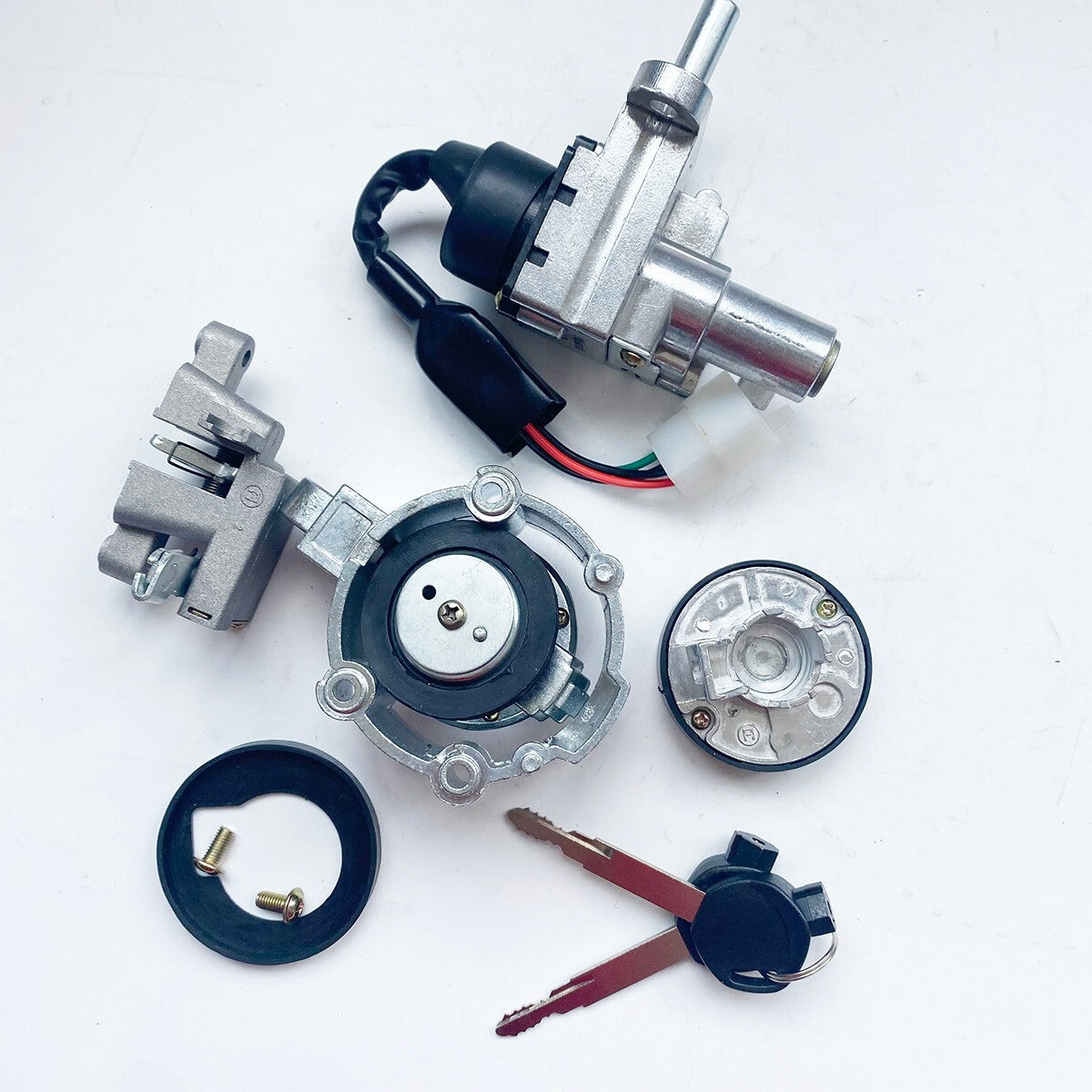 New Ignition Key Switch Lock Set for Yamaha BWS125 Zuma 125 YW125 Zuma 2016-2020