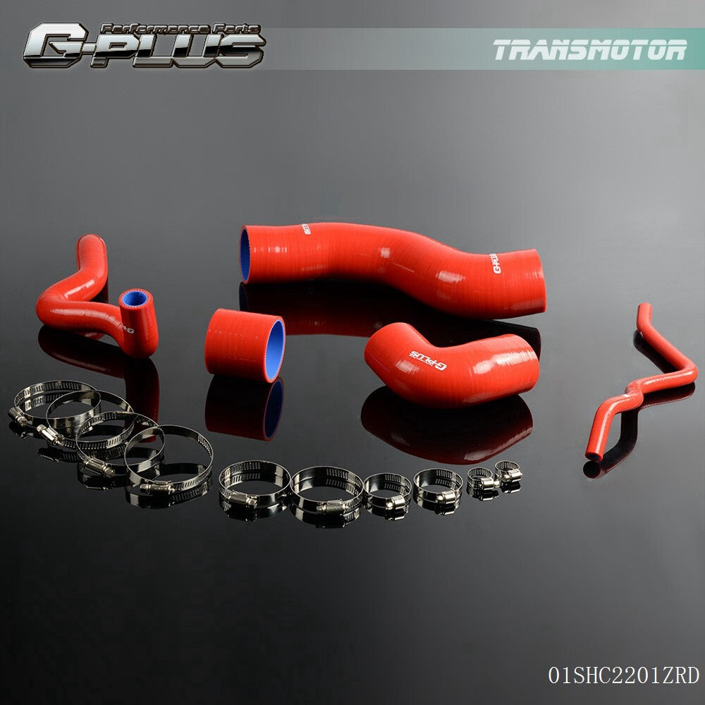 Suitable for for VW for Golf IV / for Bora 18T Red Silicone Turbo Intercooler Pipe Accelerator Hose - v