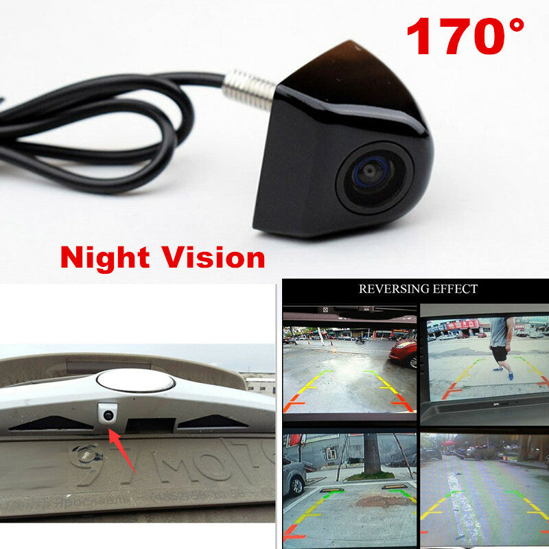 170¡ã Car Truck Rear View Reverse Back Up Camera Kit Night Vision Waterproof