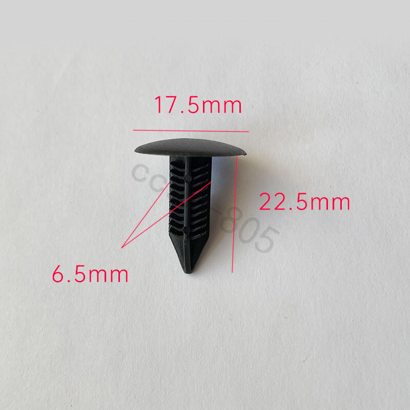 10 Pcs Car Trunk Head Lining Roof Trim Fir Tree Clips for Honda