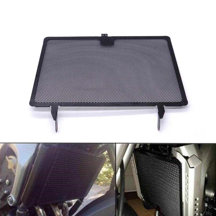 Black Radiator Grille Guard Cover Protector for Yamaha FZ09 MT09 2013-2017 Q