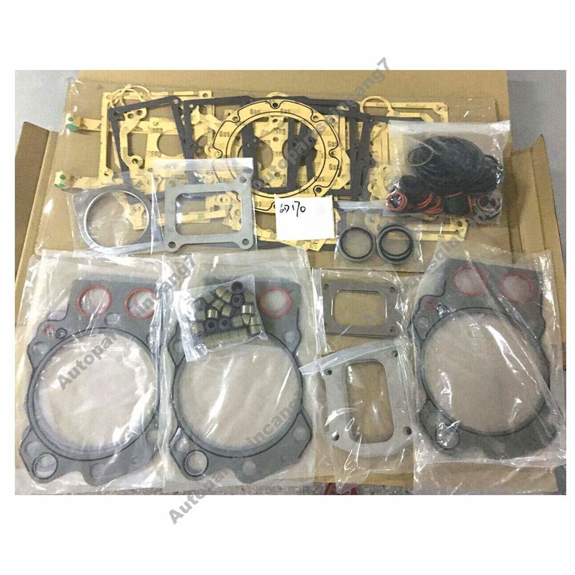 6D170 Engine Full Overhaul Gasket Kit 6162-K2-1302 for Komatsu Excavator Engine Q