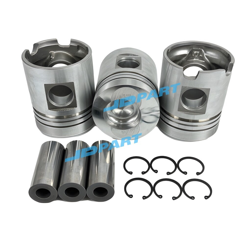 3-piece piston kit 2233361 for Deutz F3L912 excavator engine parts -