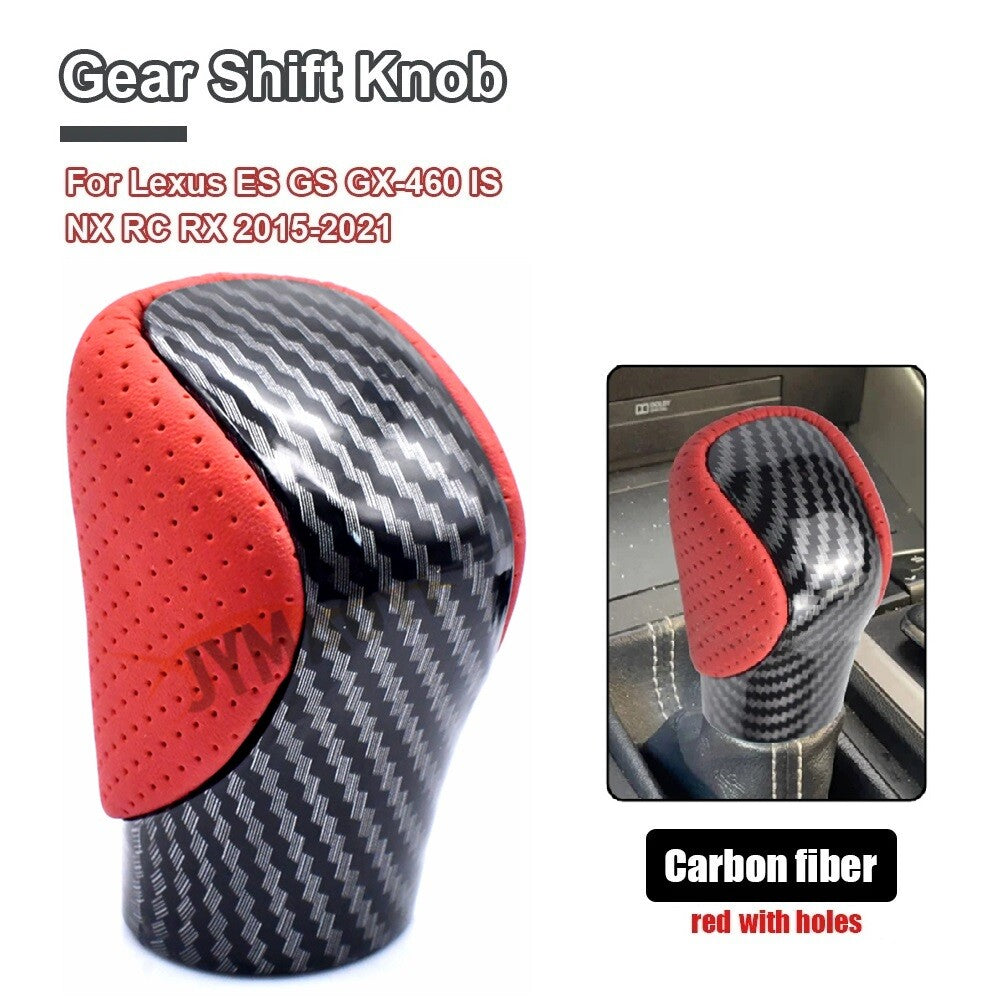 Red Shift Knob for Lexus for ES -350 GS GX460 IS300 NX300 RC RX350 Q