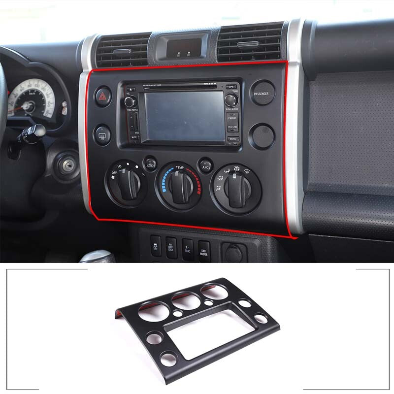 ABS Central Network Dual Flash Switch Lower Trim Strip For Tacoma- v